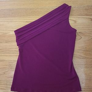 One shoulder tank